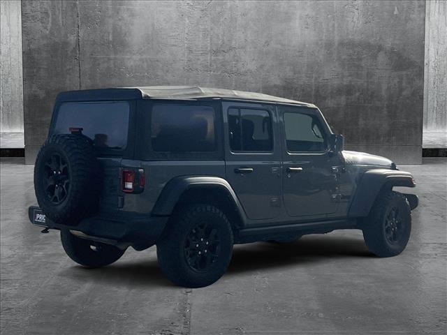 used 2021 Jeep Wrangler Unlimited car, priced at $26,994