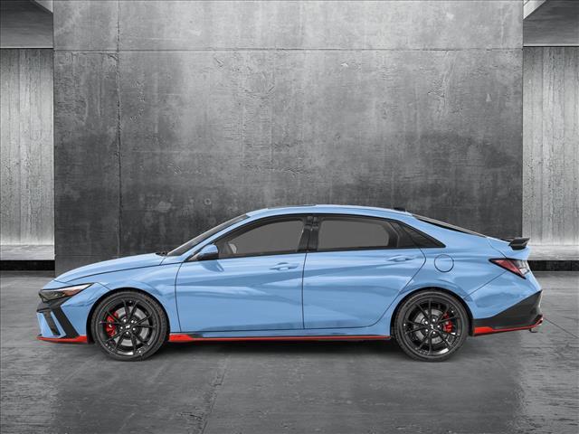 new 2025 Hyundai Elantra N car, priced at $35,600