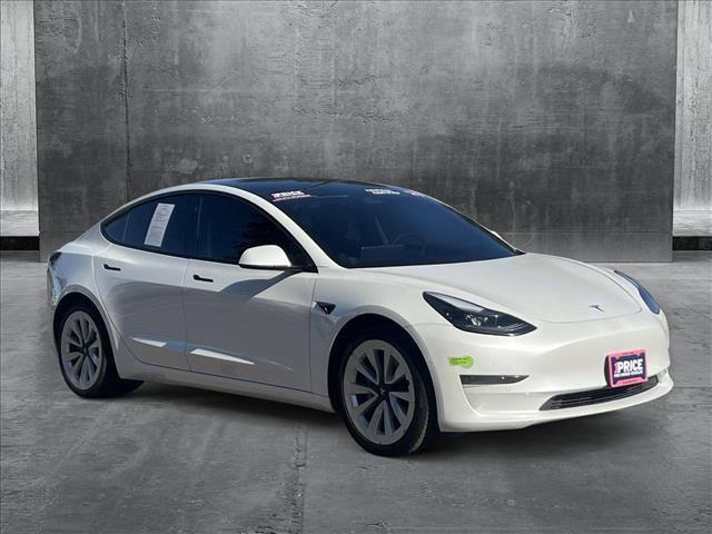 used 2021 Tesla Model 3 car, priced at $21,425