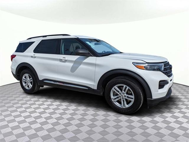 used 2021 Ford Explorer car, priced at $25,844