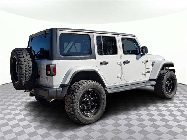 used 2020 Jeep Wrangler Unlimited car, priced at $25,169