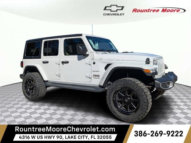 used 2020 Jeep Wrangler Unlimited car, priced at $25,169