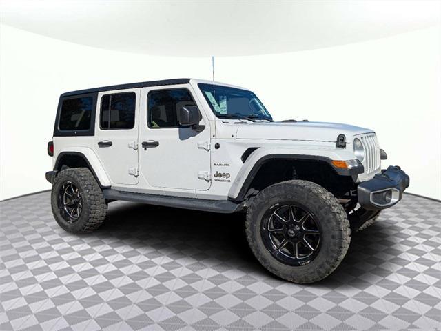 used 2020 Jeep Wrangler Unlimited car, priced at $25,169