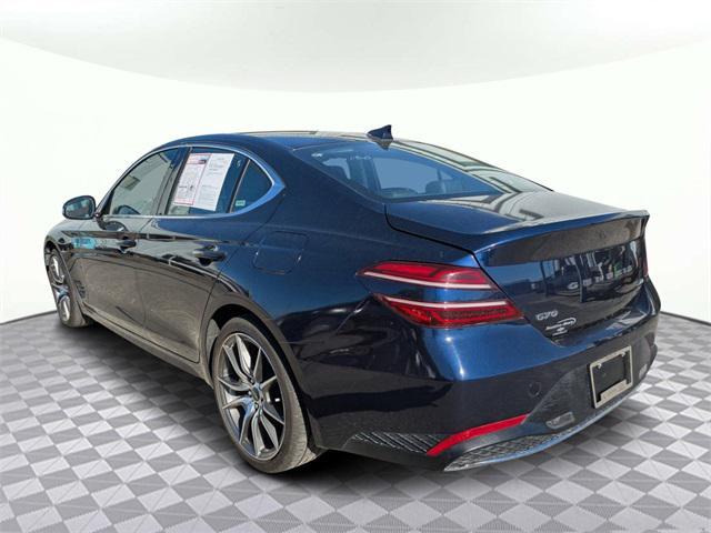 used 2023 Genesis G70 car, priced at $24,892