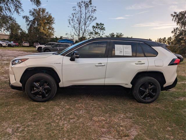 used 2021 Toyota RAV4 Hybrid car, priced at $27,293