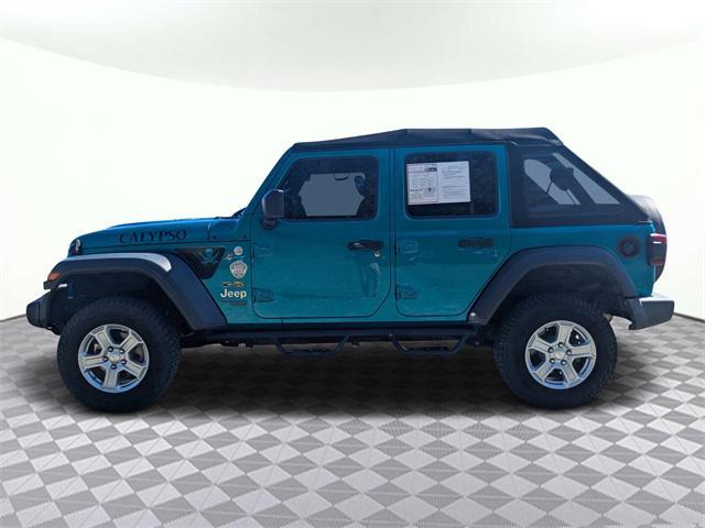 used 2020 Jeep Wrangler Unlimited car, priced at $22,409