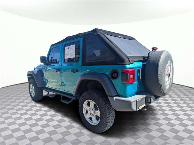 used 2020 Jeep Wrangler Unlimited car, priced at $22,409
