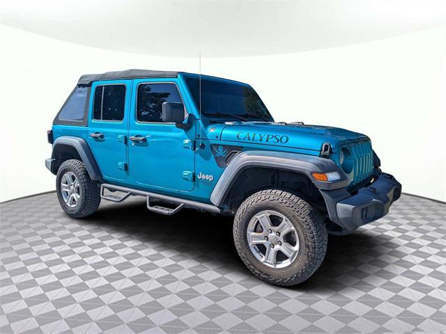 used 2020 Jeep Wrangler Unlimited car, priced at $22,409