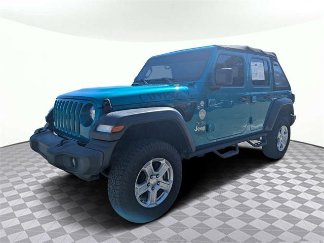 used 2020 Jeep Wrangler Unlimited car, priced at $22,409