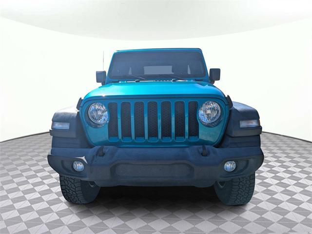 used 2020 Jeep Wrangler Unlimited car, priced at $22,409