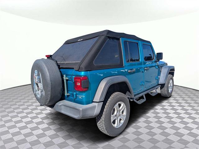 used 2020 Jeep Wrangler Unlimited car, priced at $22,409