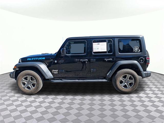 used 2019 Jeep Wrangler Unlimited car, priced at $22,648