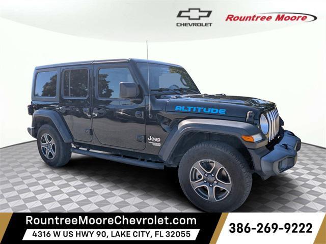used 2019 Jeep Wrangler Unlimited car, priced at $22,648