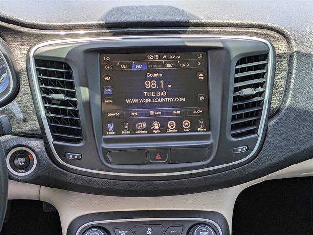 used 2015 Chrysler 200 car, priced at $8,990