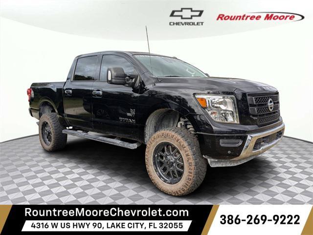 used 2021 Nissan Titan car, priced at $28,823