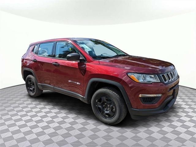 used 2021 Jeep Compass car, priced at $18,341