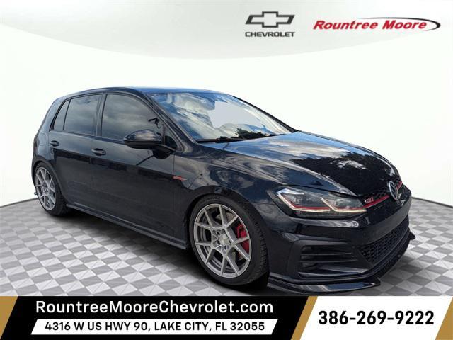 used 2018 Volkswagen Golf GTI car, priced at $15,442