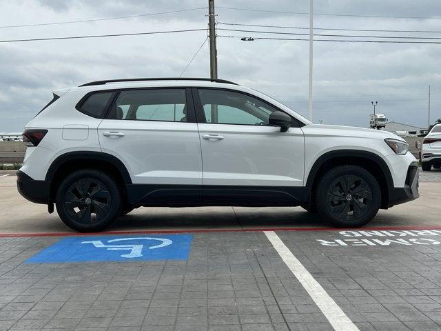 new 2025 Volkswagen Taos car, priced at $25,718