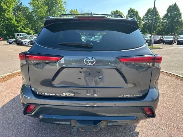 used 2021 Toyota Highlander car, priced at $34,998