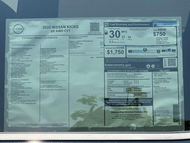 new 2025 Nissan Kicks car