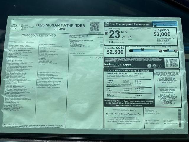 new 2025 Nissan Pathfinder car