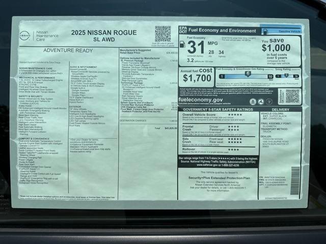 new 2025 Nissan Rogue car