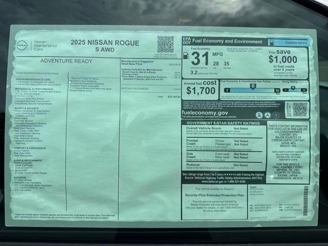 new 2025 Nissan Rogue car