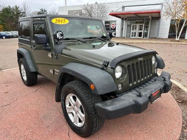 used 2015 Jeep Wrangler car, priced at $13,998