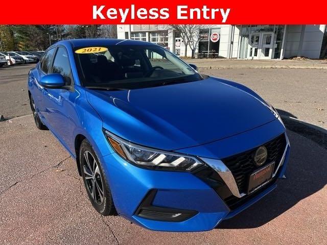 used 2021 Nissan Sentra car, priced at $17,998