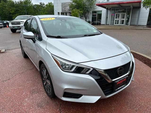 used 2021 Nissan Versa car, priced at $16,998
