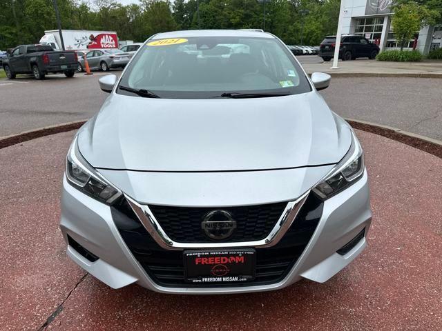 used 2021 Nissan Versa car, priced at $16,998