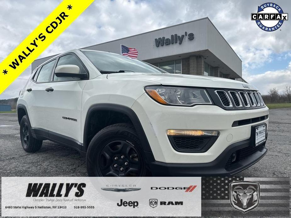 used 2020 Jeep Compass car, priced at $17,100