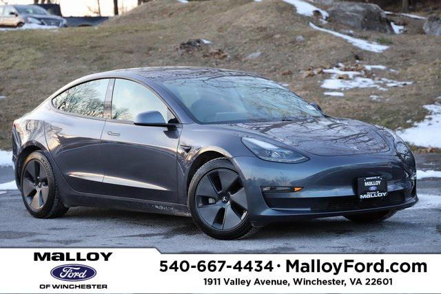 used 2021 Tesla Model 3 car, priced at $22,888