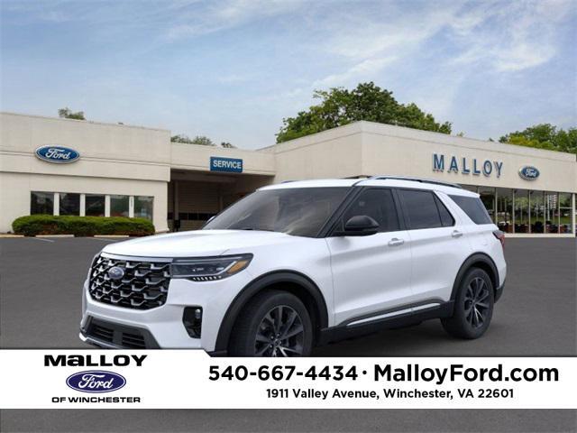 new 2025 Ford Explorer car, priced at $53,697