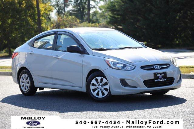 used 2016 Hyundai Accent car, priced at $6,000