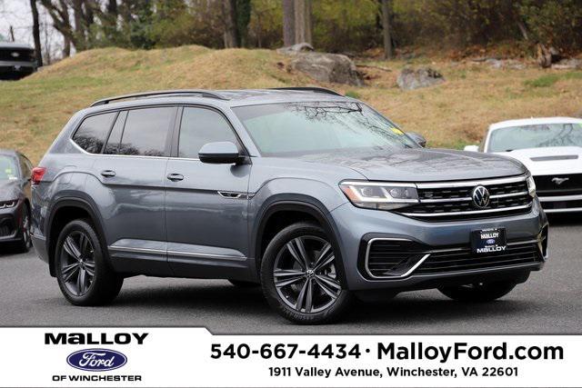 used 2021 Volkswagen Atlas car, priced at $32,988