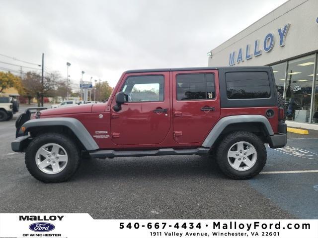 used 2012 Jeep Wrangler Unlimited car, priced at $14,988