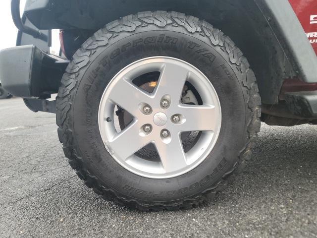 used 2012 Jeep Wrangler Unlimited car, priced at $14,988