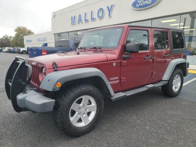 used 2012 Jeep Wrangler Unlimited car, priced at $14,988