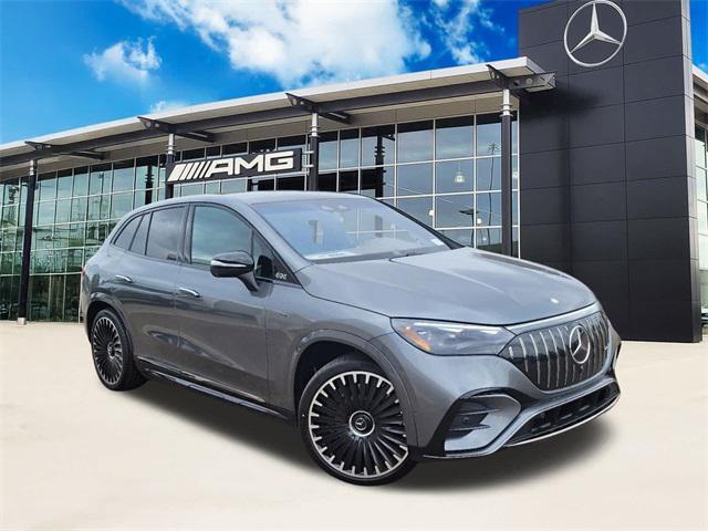 new 2025 Mercedes-Benz AMG EQE car, priced at $120,610