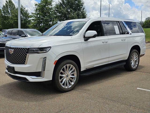 used 2024 Cadillac Escalade ESV car, priced at $89,415