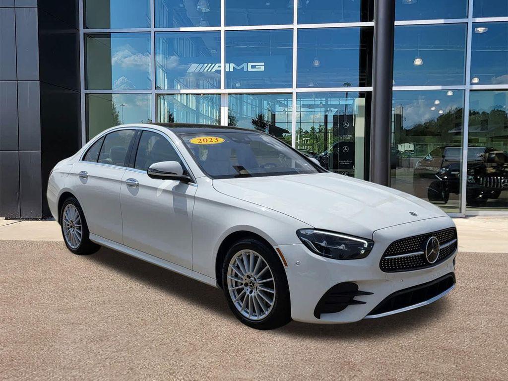 used 2023 Mercedes-Benz E-Class car, priced at $54,700