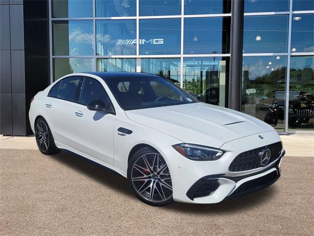 new 2025 Mercedes-Benz AMG C 63 car, priced at $98,100