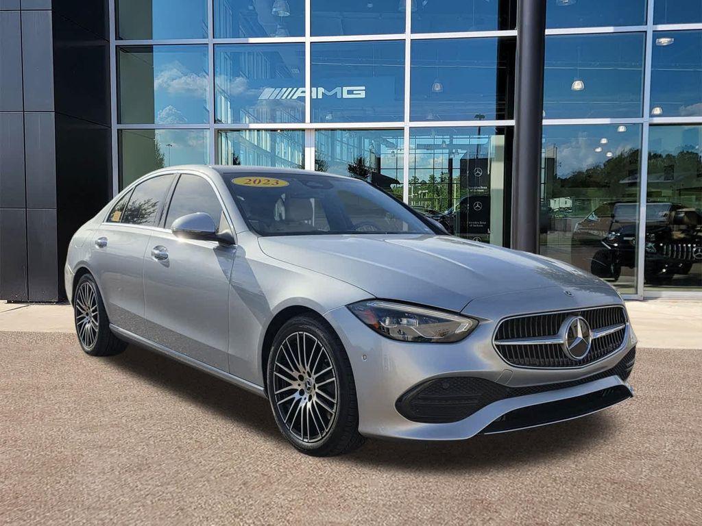 used 2023 Mercedes-Benz C-Class car, priced at $36,500