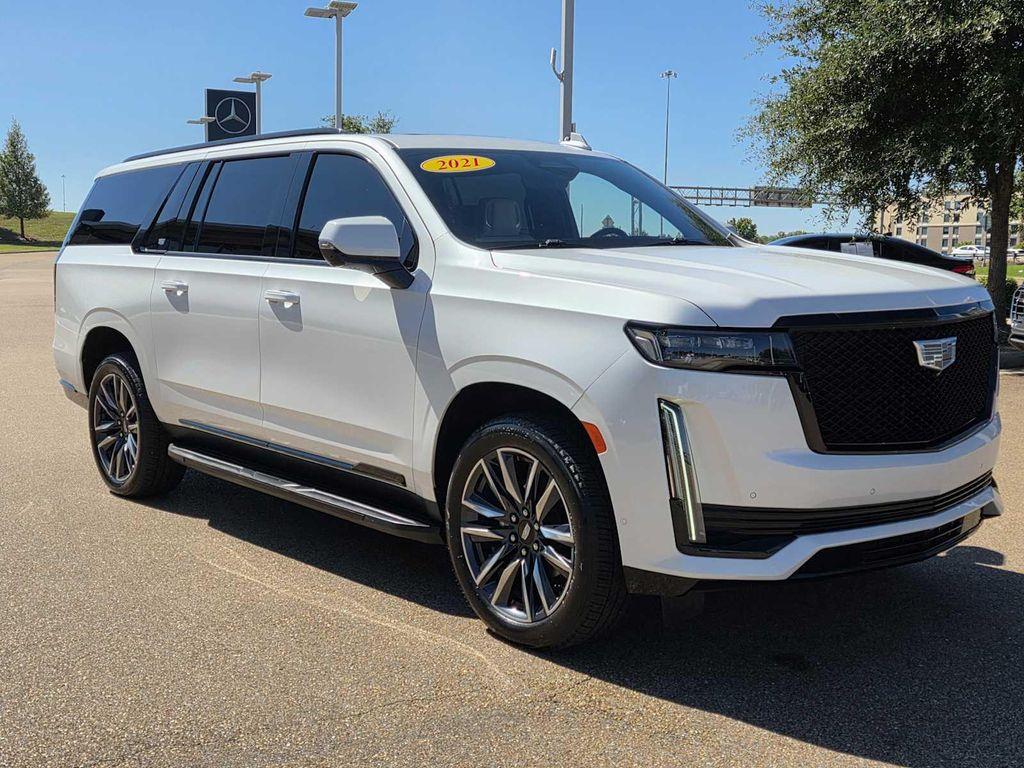 used 2021 Cadillac Escalade ESV car, priced at $49,788