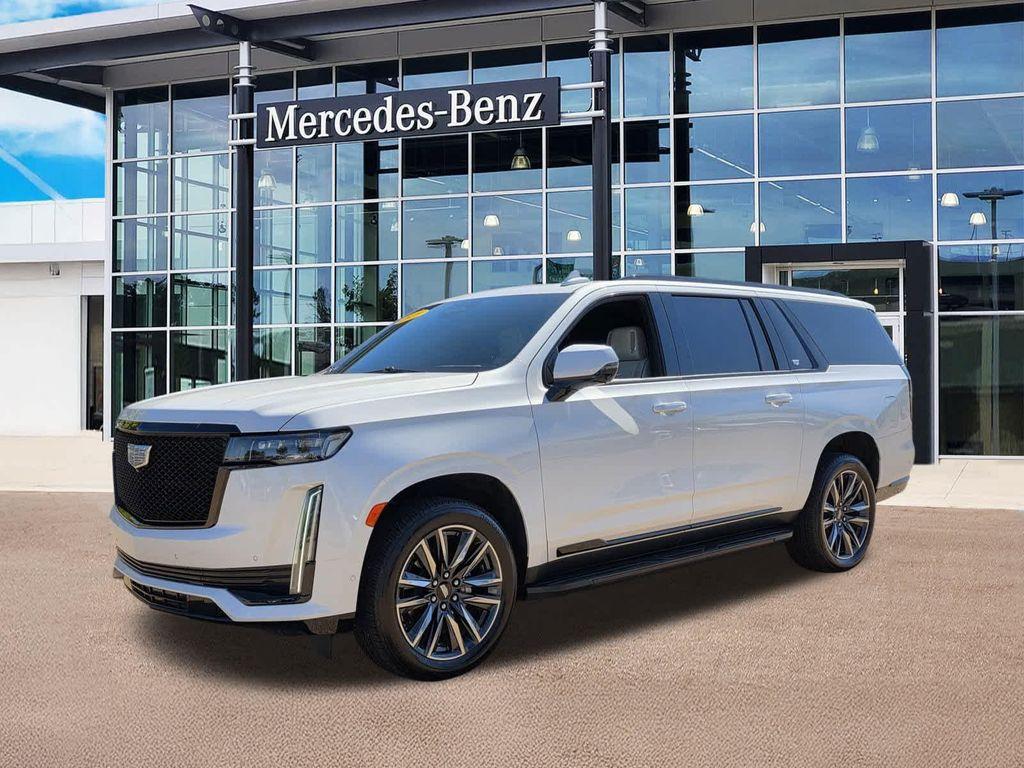 used 2021 Cadillac Escalade ESV car, priced at $49,400