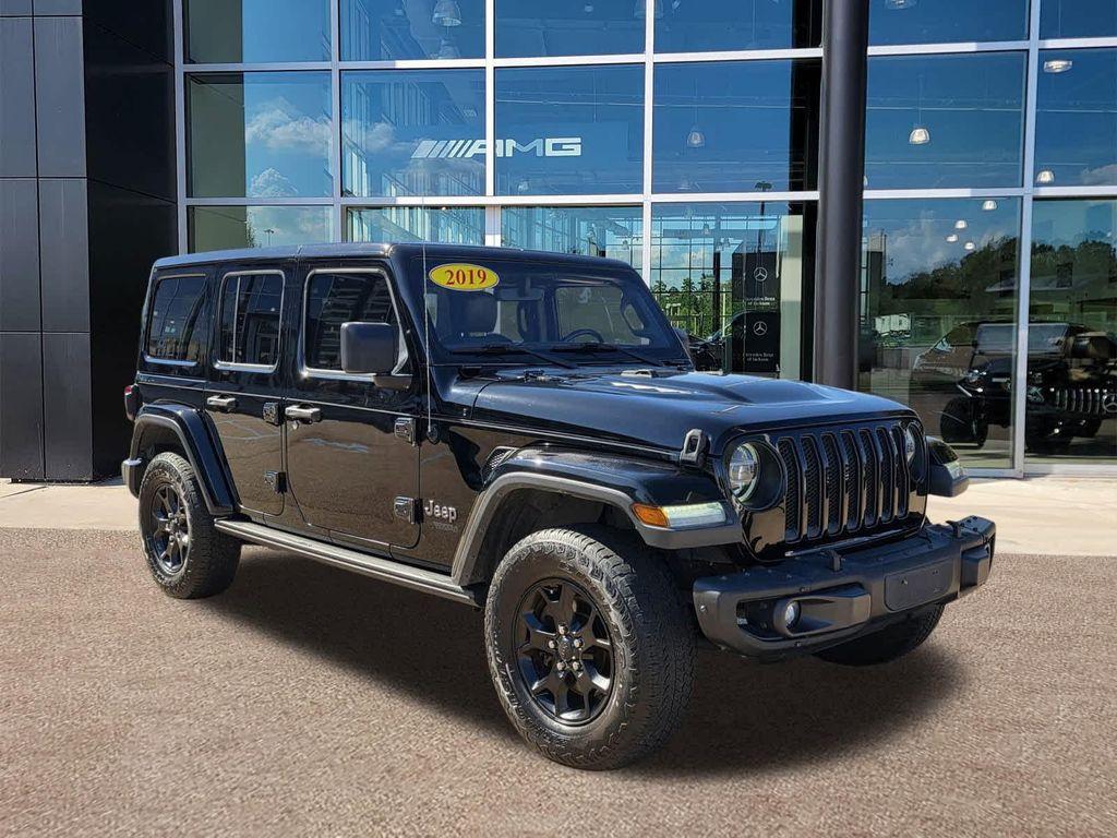 used 2019 Jeep Wrangler Unlimited car, priced at $28,888