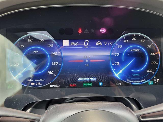 new 2025 Mercedes-Benz AMG EQE car, priced at $123,835