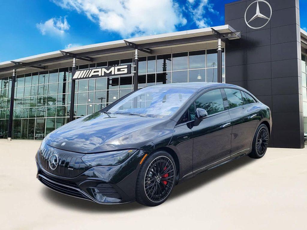 new 2025 Mercedes-Benz AMG EQE car, priced at $123,835