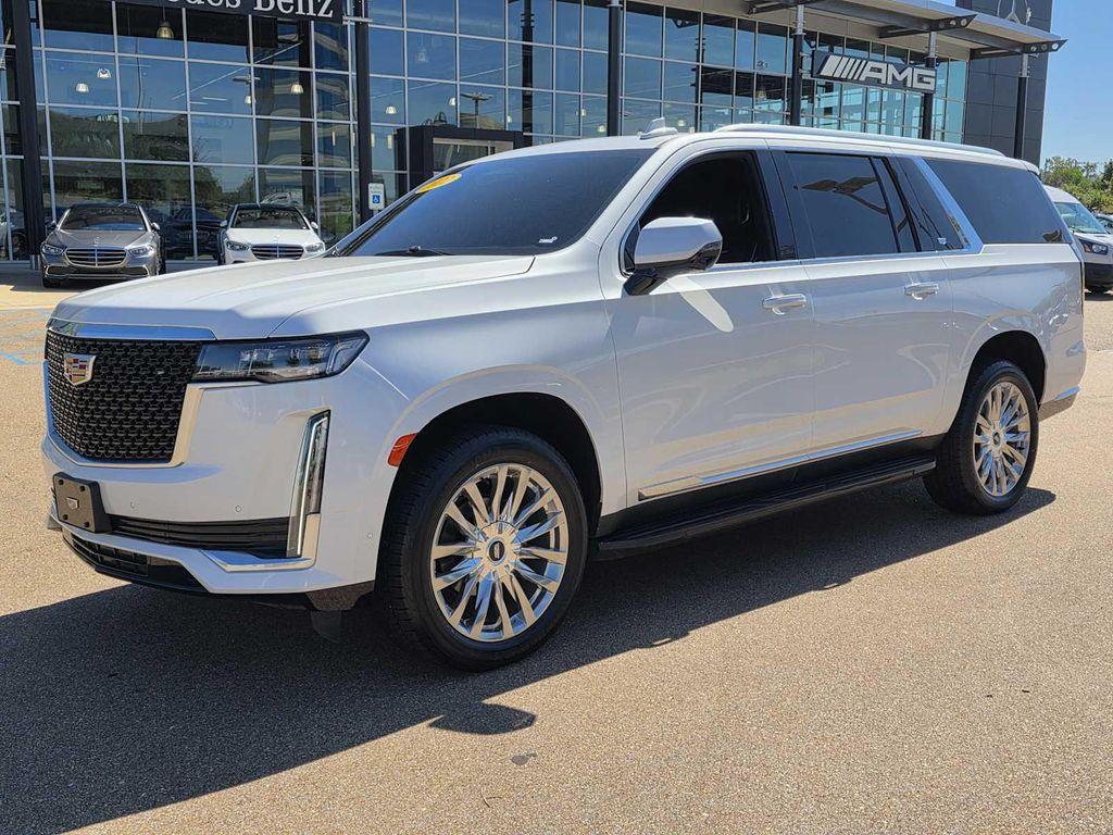 used 2022 Cadillac Escalade ESV car, priced at $52,300